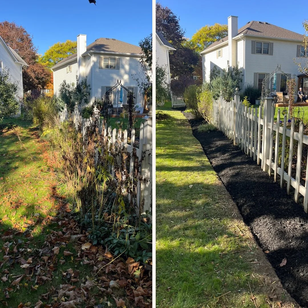 Garden Refresh Completed Our team de-weeded and edged all garden beds, pruned overgrown and dead plants, and applied a fresh…