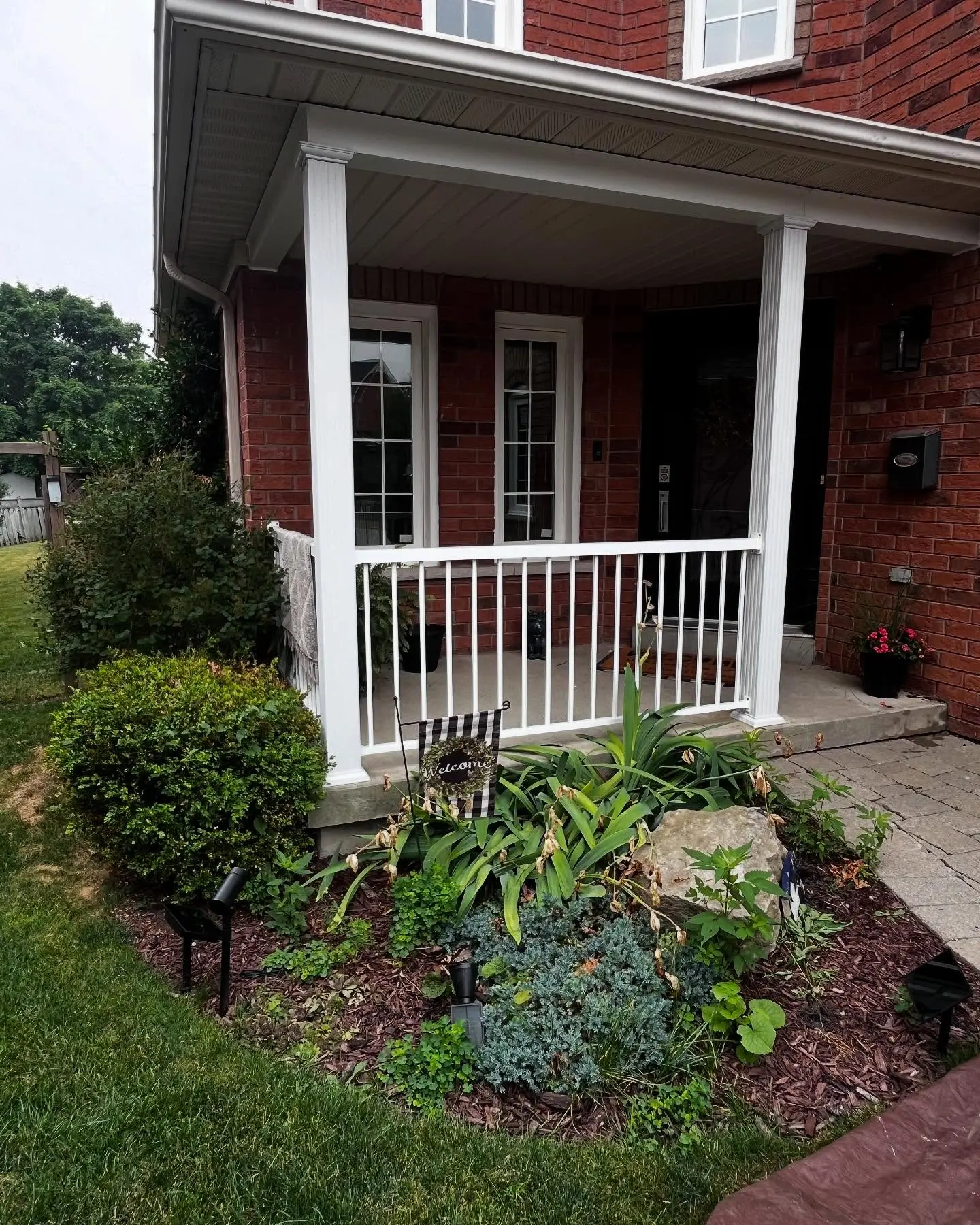A recent garden transformation!