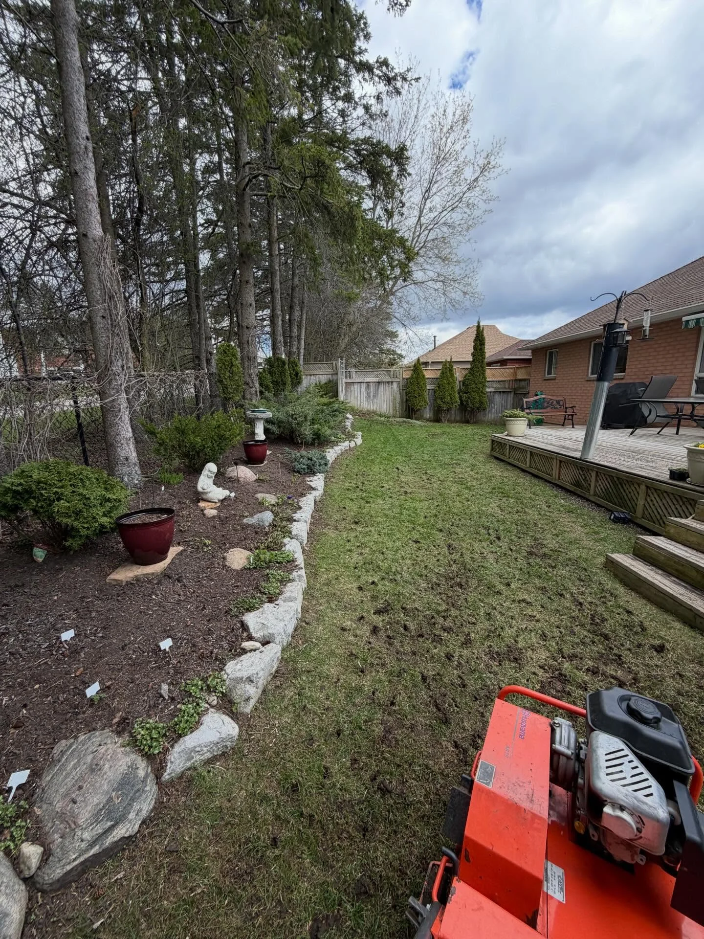 We were busy with aeration, overseeding, and top-dressing jobs in Port Perry and Courtice this week.