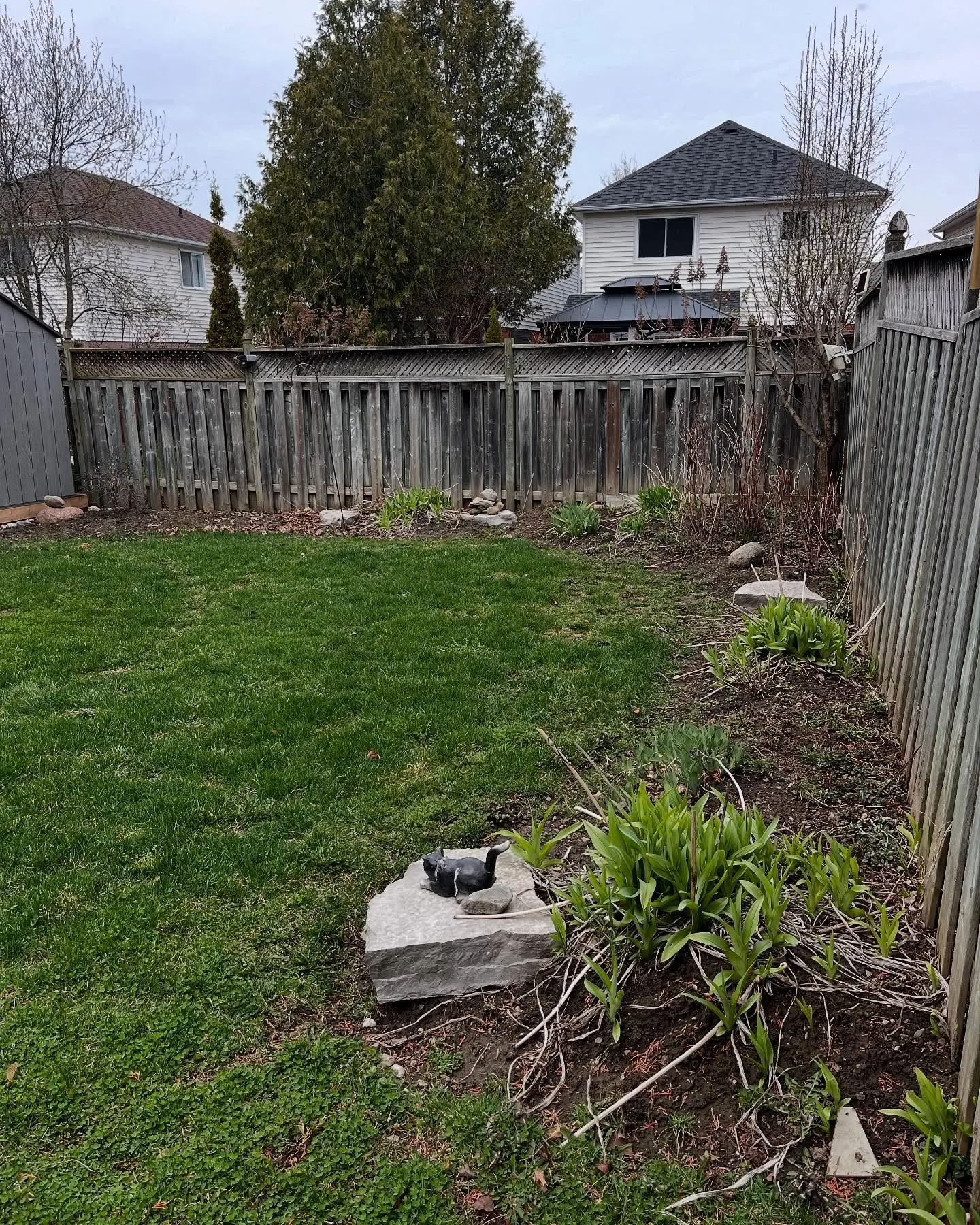 Spring clean up for one of our first clients!