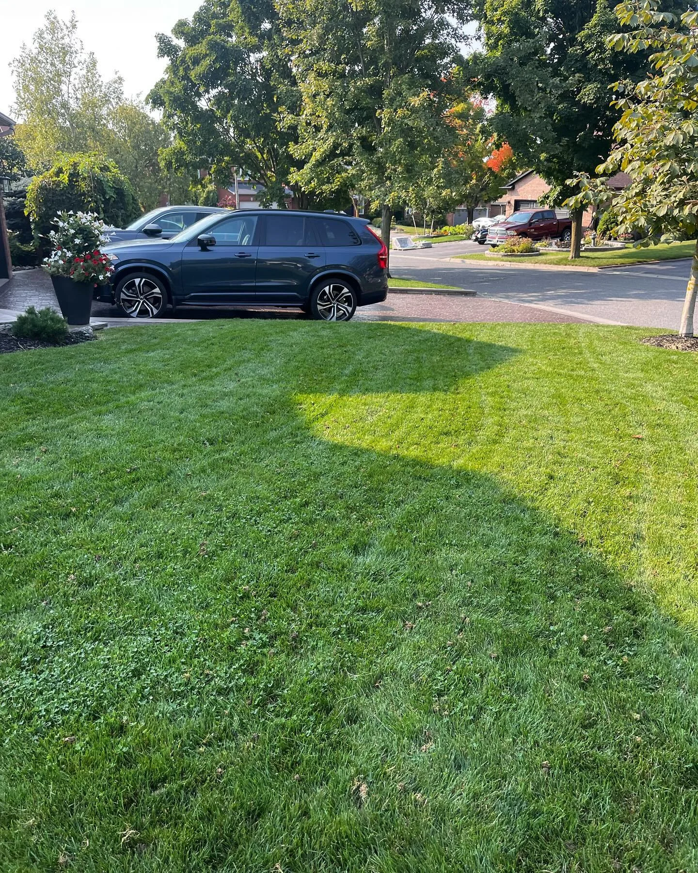 Aeration, overseeding, and top dressing jobs from this week across Durham Region Message us today to lock in your spot…