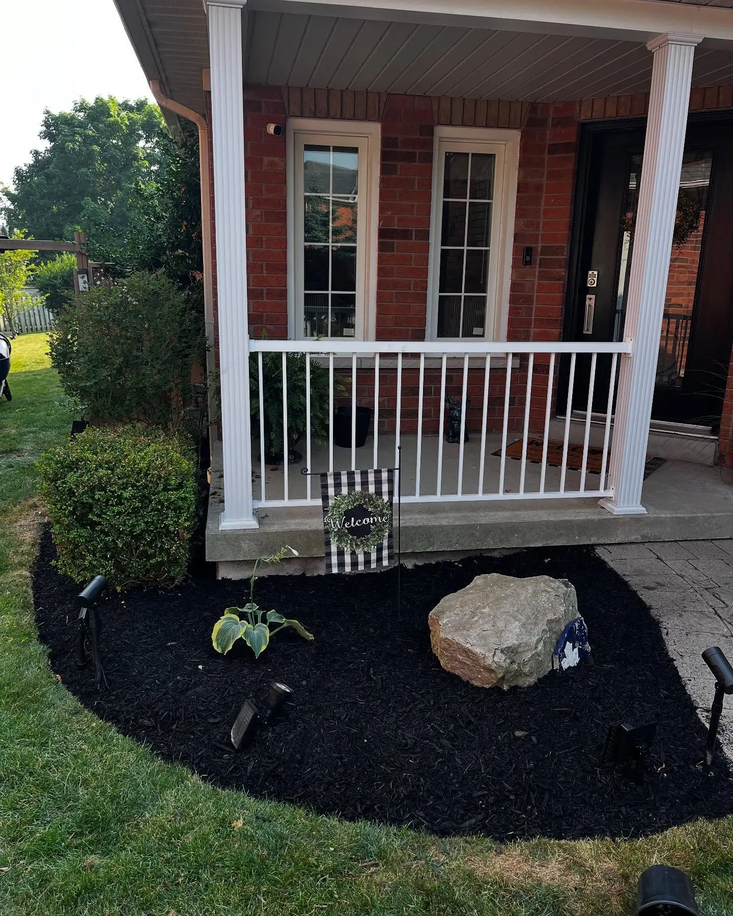 A recent garden transformation!