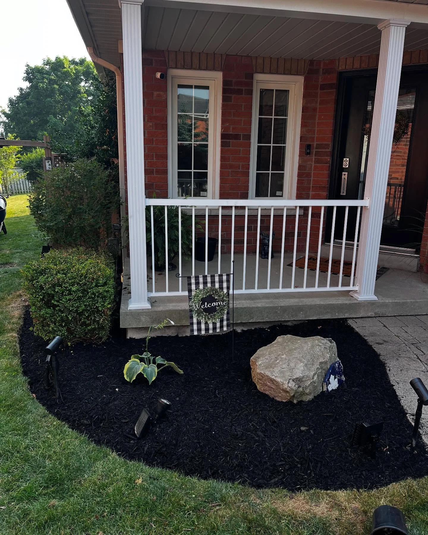 A recent garden transformation!