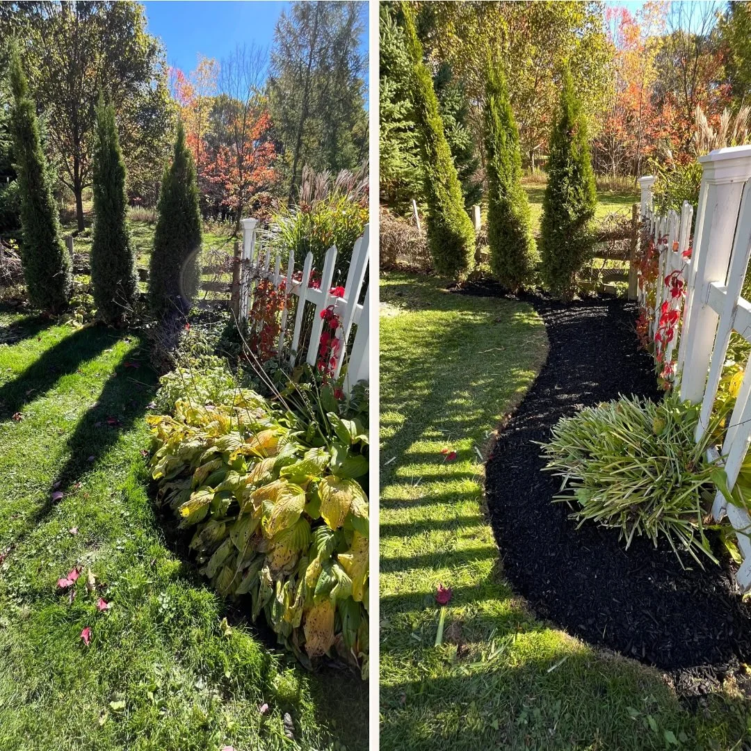 Garden Refresh Completed Our team de-weeded and edged all garden beds, pruned overgrown and dead plants, and applied a fresh…