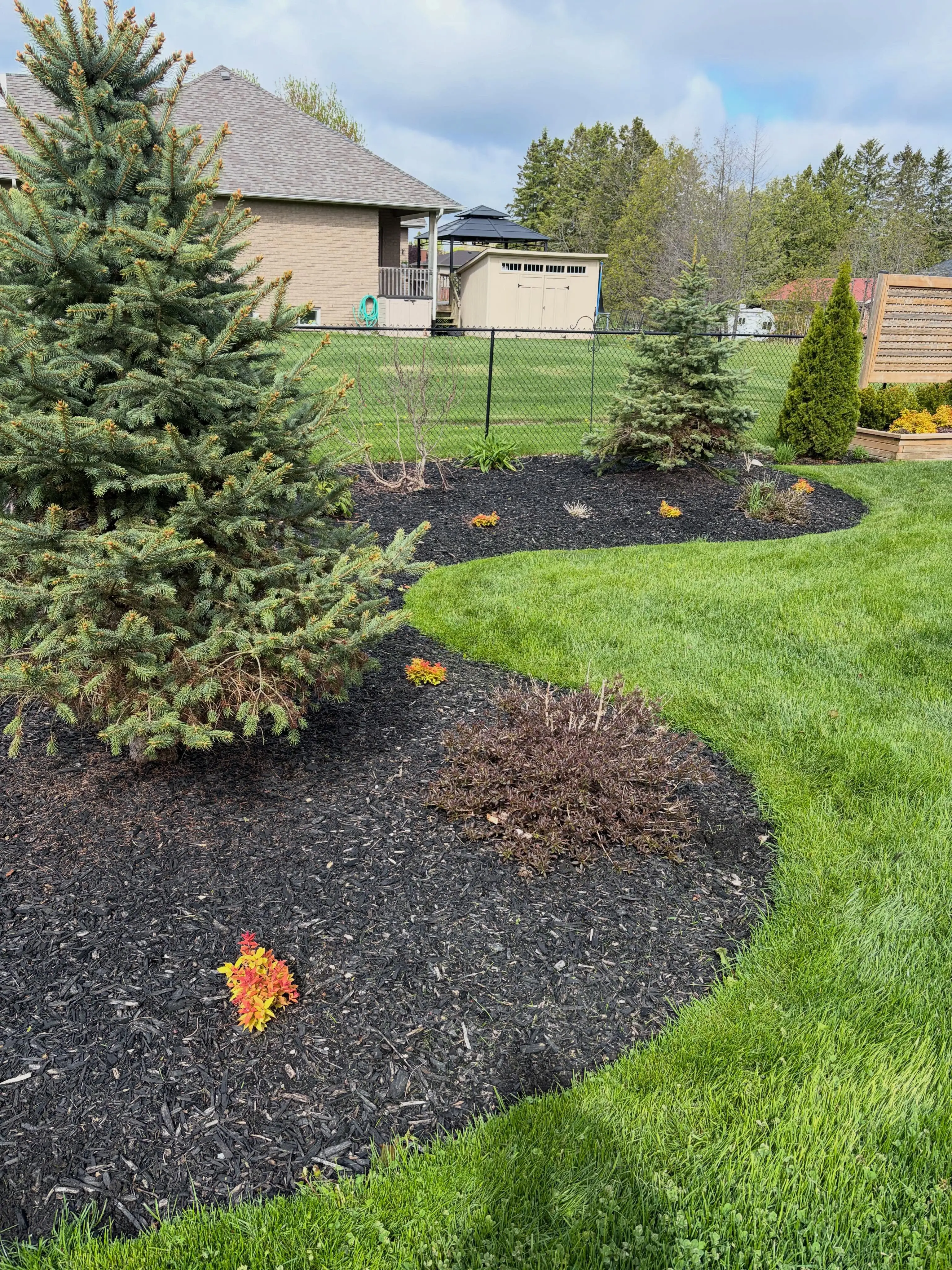 Two towns, two transformations, one busy day and a great team We started the morning prepping these garden beds in Port…