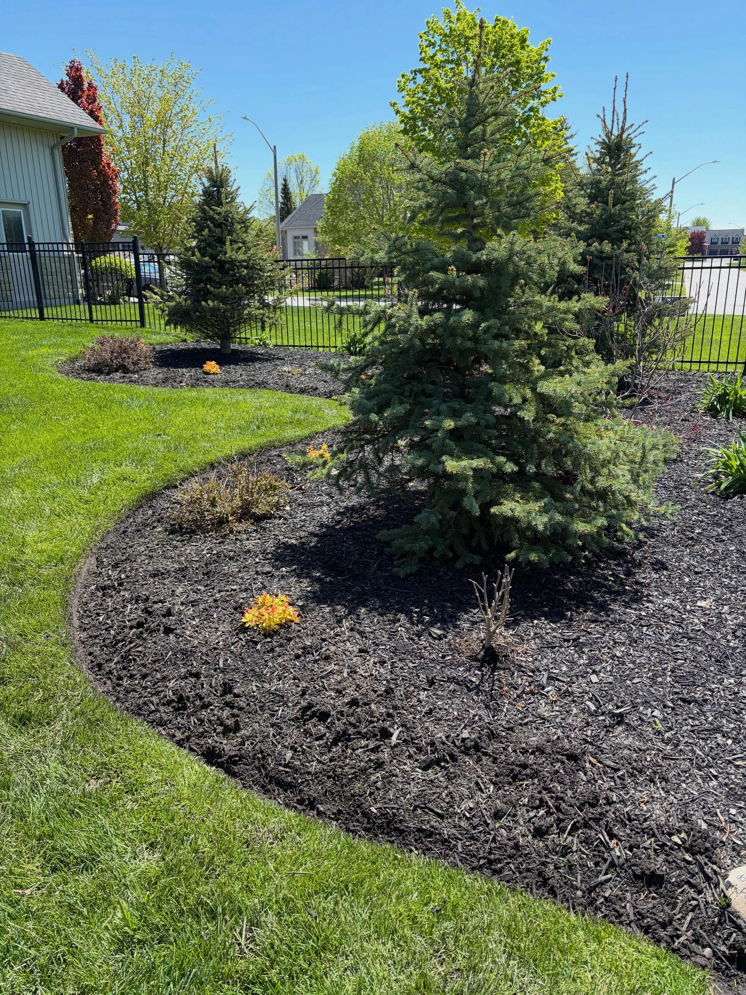 Two towns, two transformations, one busy day and a great team We started the morning prepping these garden beds in Port…