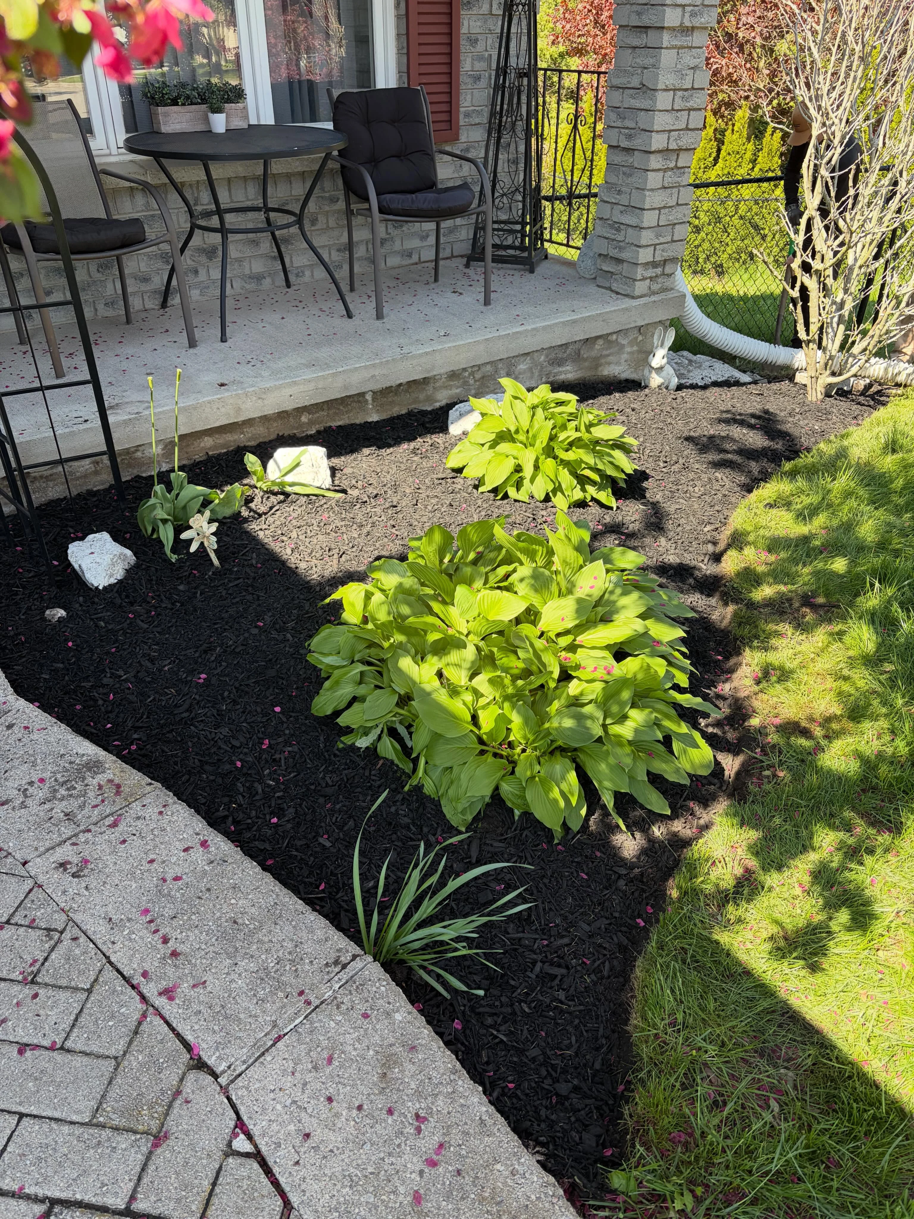 Two towns, two transformations, one busy day and a great team We started the morning prepping these garden beds in Port…